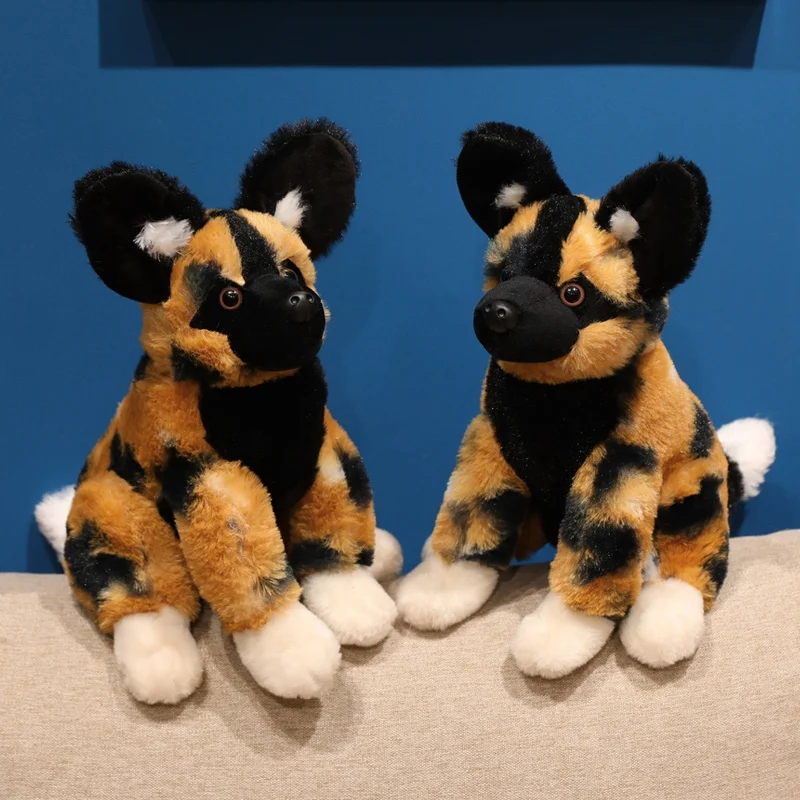 Realistic African Wild Dog Plush Toy Lifelike Lycaon pictus Plushie African Painted Dog Stuffed Animal Hyena Simulation Doll Toy
Realistic African Wild Dog Plush Toy Lifelike Lycaon pictus Plushie African Painted Dog Stuffed Animal Hyena Simulation Doll Toy