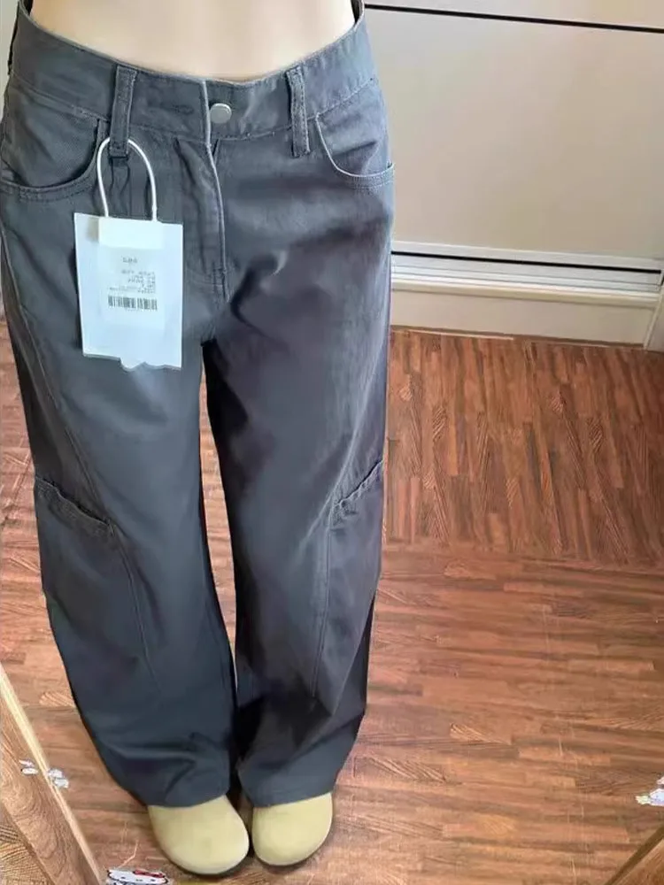 Большие размеры Американские Ретро Повседневные рабочие брюки Джинсы Женские осенние грушевидные облегающие брюки ape Прямые широкие брюки Длинные брюки с высокой талией
Большие размеры Американские Ретро Повседневные рабочие брюки Джинсы Женские осенние грушевидные облегающие брюки ape Прямые широкие брюки Длинные брюки с высокой талией