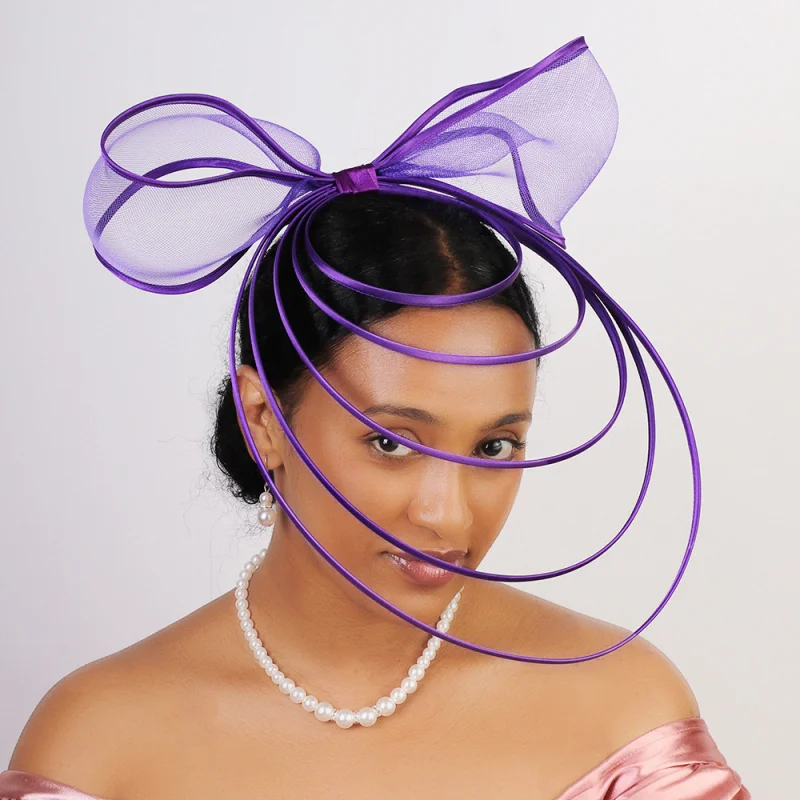 Exaggerated Mesh Headwear Internet Celebrity Same Style Oversized Bowknot Woman Fascinator Hats
Exaggerated Mesh Headwear Internet Celebrity Same Style Oversized Bowknot Woman Fascinator Hats