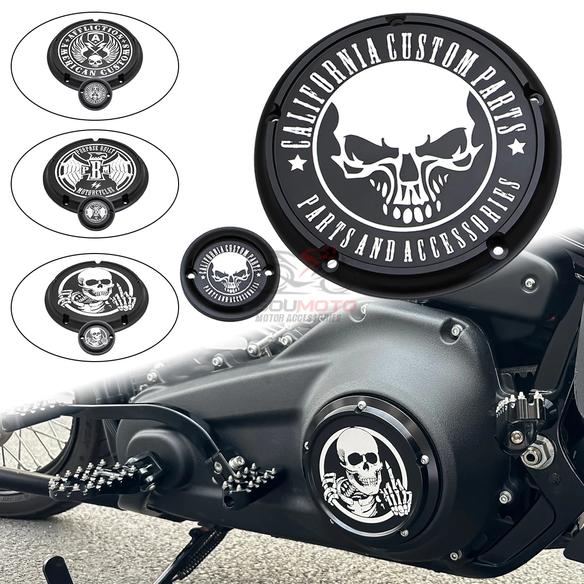Motorcycle Derby Timing Timer Engine Cover For Harley Softail Street Bob Fat Bob Breakout Heritage 114 Touring Tri Glide Ultra
Motorcycle Derby Timing Timer Engine Cover For Harley Softail Street Bob Fat Bob Breakout Heritage 114 Touring Tri Glide Ultra