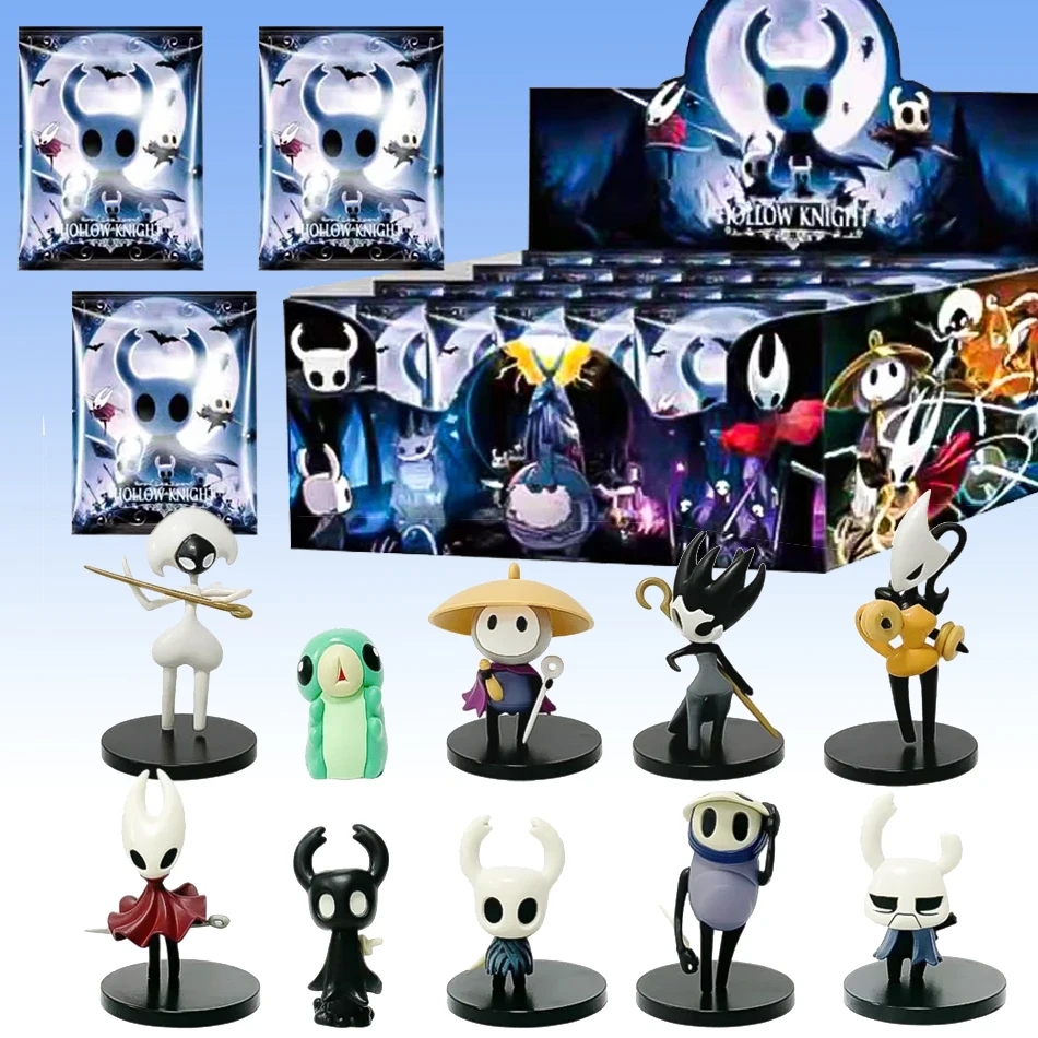 Hollow Knight Anime Game 1-24pcs/Set blind bag Toys Figure The Knight/Hornet Action Figurine Model Doll Holiday Gifts Toys
Hollow Knight Anime Game 1-24pcs/Set blind bag Toys Figure The Knight/Hornet Action Figurine Model Doll Holiday Gifts Toys