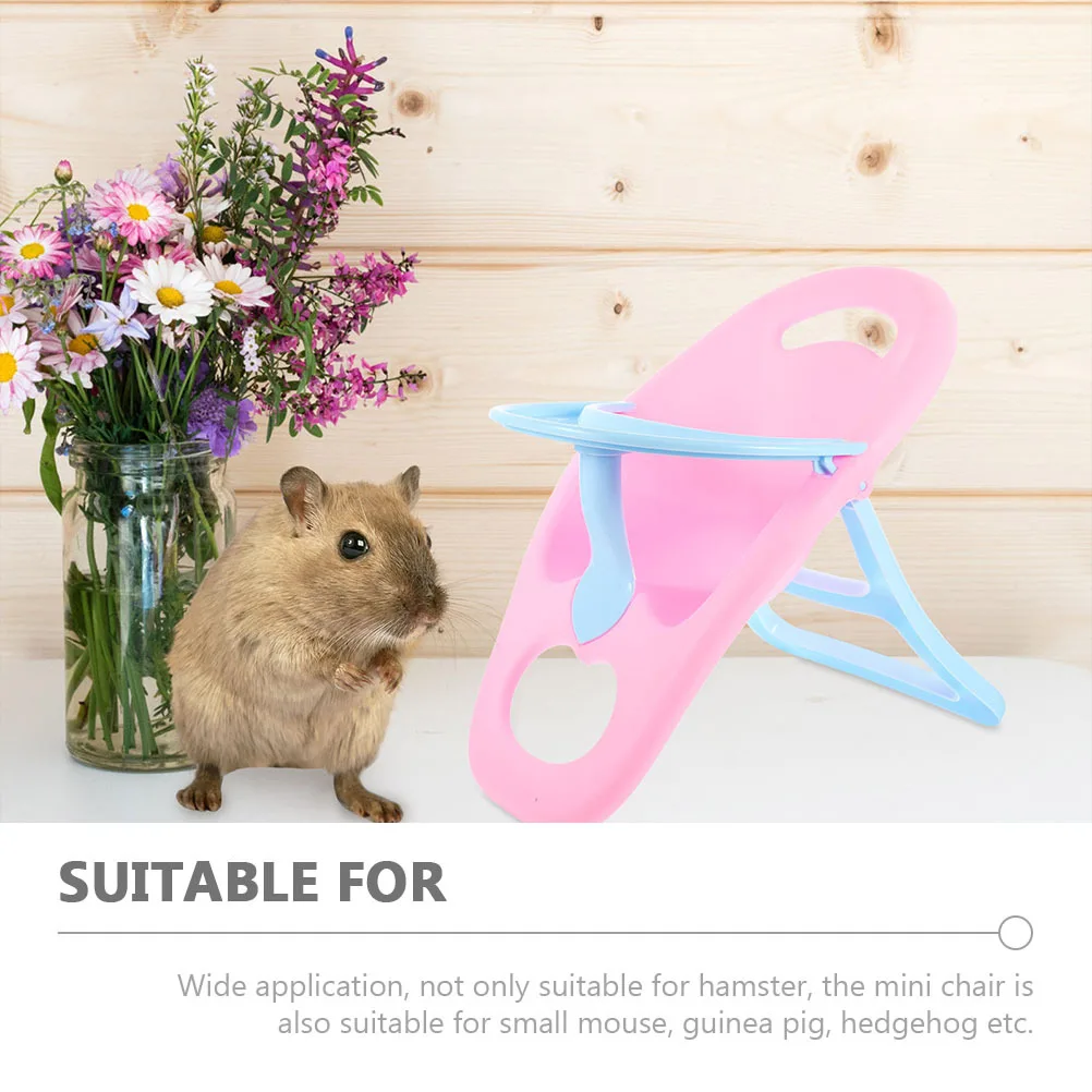 Mini Hamster Feeding Chair Premium Plastic Small Animal High Stool for Guinea Pig Hedgehog Convenient Pet Care Comfortable Cage
Mini Hamster Feeding Chair Premium Plastic Small Animal High Stool for Guinea Pig Hedgehog Convenient Pet Care Comfortable Cage
