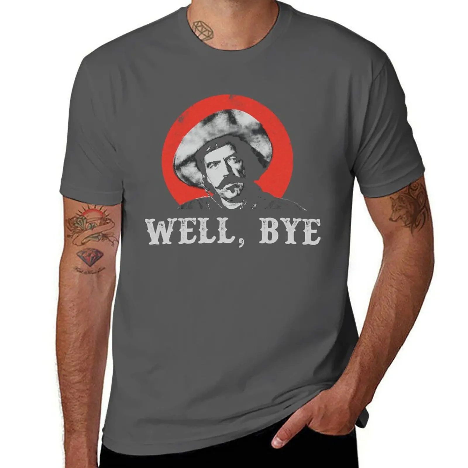 Well, Bye in white stencil Classic T-Shirt Big Size Crew Neck T-Shirt
Well, Bye in white stencil Classic T-Shirt Big Size Crew Neck T-Shirt