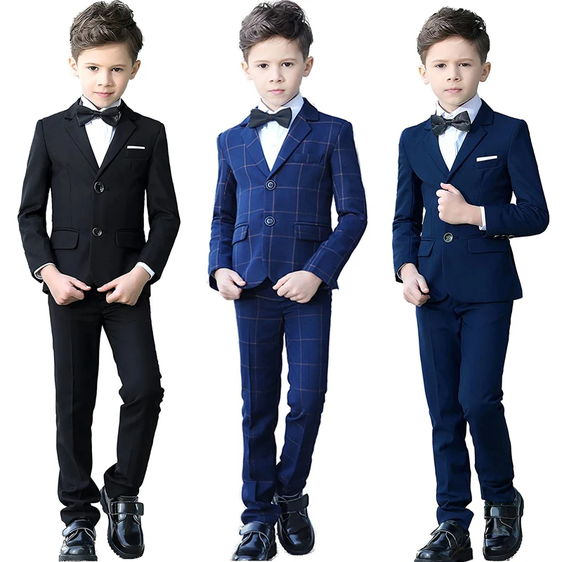 Boys Colorful Formal Suits Set Slim Fit Dresswear Children Wedding Party Performance Costume Kids Blazer Pants Bowtie Clothes
Boys Colorful Formal Suits Set Slim Fit Dresswear Children Wedding Party Performance Costume Kids Blazer Pants Bowtie Clothes