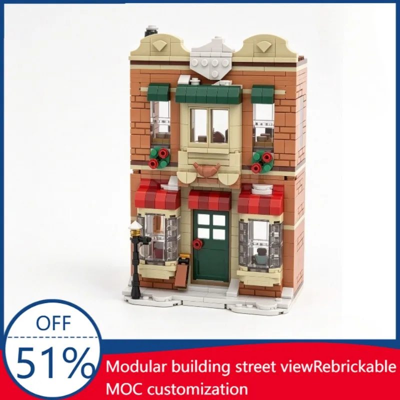 632PCS Customize Winter Village Main Street Bakery Modular Building Blocks Model Custom Puzzle DIY Assembly Educational Toy Gift
632PCS Customize Winter Village Main Street Bakery Modular Building Blocks Model Custom Puzzle DIY Assembly Educational Toy Gift
