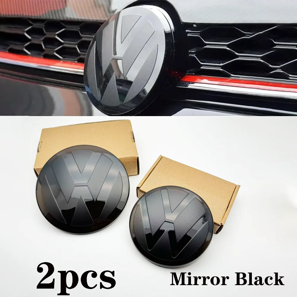 2pcs Front and Rear Emblem For VW Golf 6/Golf 7/Golf 7.5/Golf 8 Not Affect ACC Modified Black Label Flat Mirror Coverage Logo
2pcs Front and Rear Emblem For VW Golf 6/Golf 7/Golf 7.5/Golf 8 Not Affect ACC Modified Black Label Flat Mirror Coverage Logo