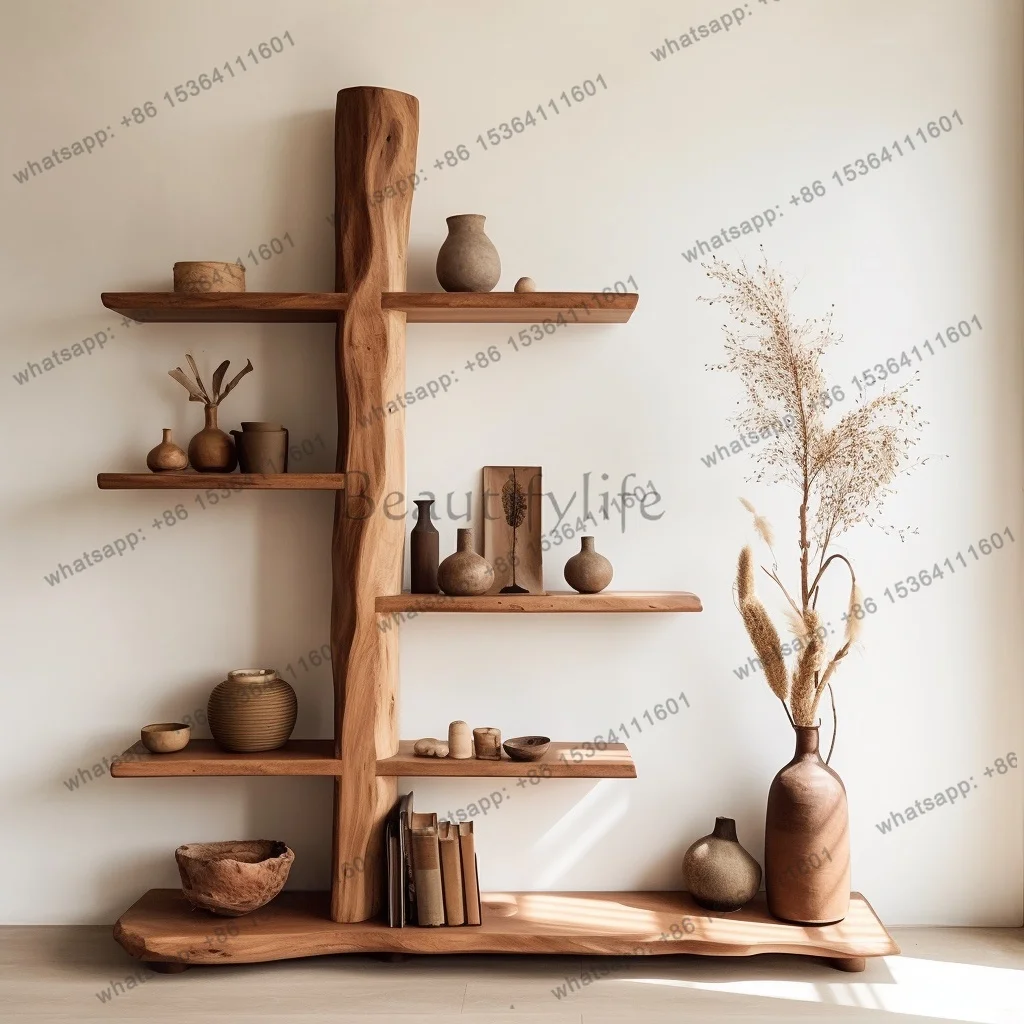 zj.Bogu shelf solid wood bookshelf camphor wood flower stand tea room shelf new Chinese storage display stand
zj.Bogu shelf solid wood bookshelf camphor wood flower stand tea room shelf new Chinese storage display stand