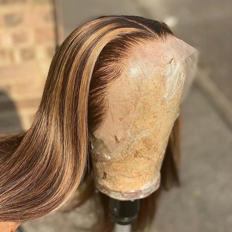 427 Honey Blonde Colored Wig 13x4 HD Transparent Lace Front Human Hair Wigs Brazilian Straight Human Hair Frontal Wig For Women
427 Honey Blonde Colored Wig 13x4 HD Transparent Lace Front Human Hair Wigs Brazilian Straight Human Hair Frontal Wig For Women