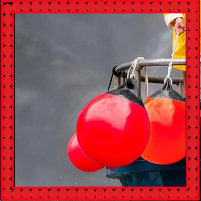 Premium 4X Heavy Duty PVC Boat Fenders Ball Round Anchor Buoy Dock Bumper Ball Inflatable Protection Marine Mooring Buoy Red
Premium 4X Heavy Duty PVC Boat Fenders Ball Round Anchor Buoy Dock Bumper Ball Inflatable Protection Marine Mooring Buoy Red