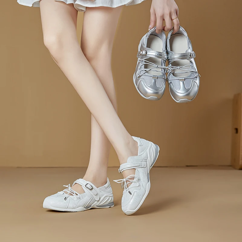 2026 New Women's Mary Jane Shoes Anti-slip Low-cut Flat Ballet Shoes frail Plus Size Comfortable Velcro Women shoes
2026 New Women's Mary Jane Shoes Anti-slip Low-cut Flat Ballet Shoes frail Plus Size Comfortable Velcro Women shoes