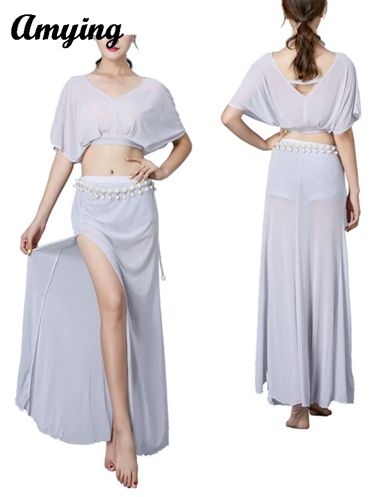 Women Belly Dance Performance Suit Set LadIes Classic Fashion Long Dress Women Elegant Large Size Dance Practice Training Suit
Women Belly Dance Performance Suit Set LadIes Classic Fashion Long Dress Women Elegant Large Size Dance Practice Training Suit
