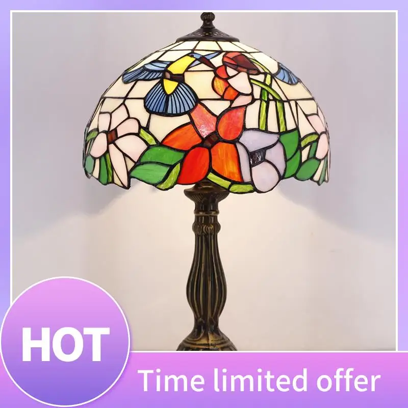 B69C Tiffany Lamp Stained Glass Lamp Bird Style Bedside Table Lamp Desk Reading Light 12X12X18 Inches Decor US Plug Durable
B69C Tiffany Lamp Stained Glass Lamp Bird Style Bedside Table Lamp Desk Reading Light 12X12X18 Inches Decor US Plug Durable