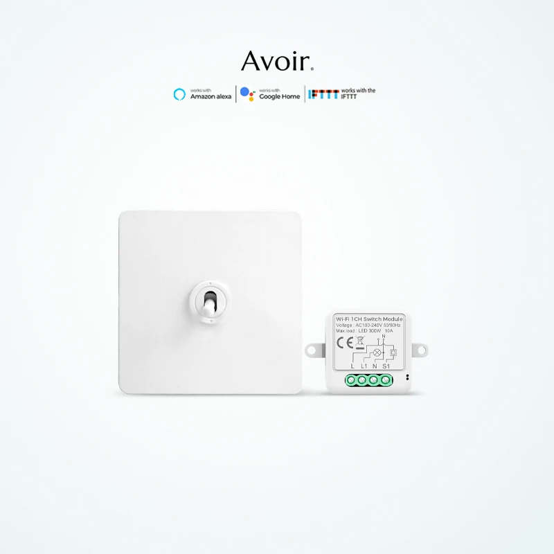 Avoir Alexa Accessories Smart Home Products Tuya Zigbee Toggle Switches 86 Type For Home White Mini Wifi Module Wireless Switch
Avoir Alexa Accessories Smart Home Products Tuya Zigbee Toggle Switches 86 Type For Home White Mini Wifi Module Wireless Switch