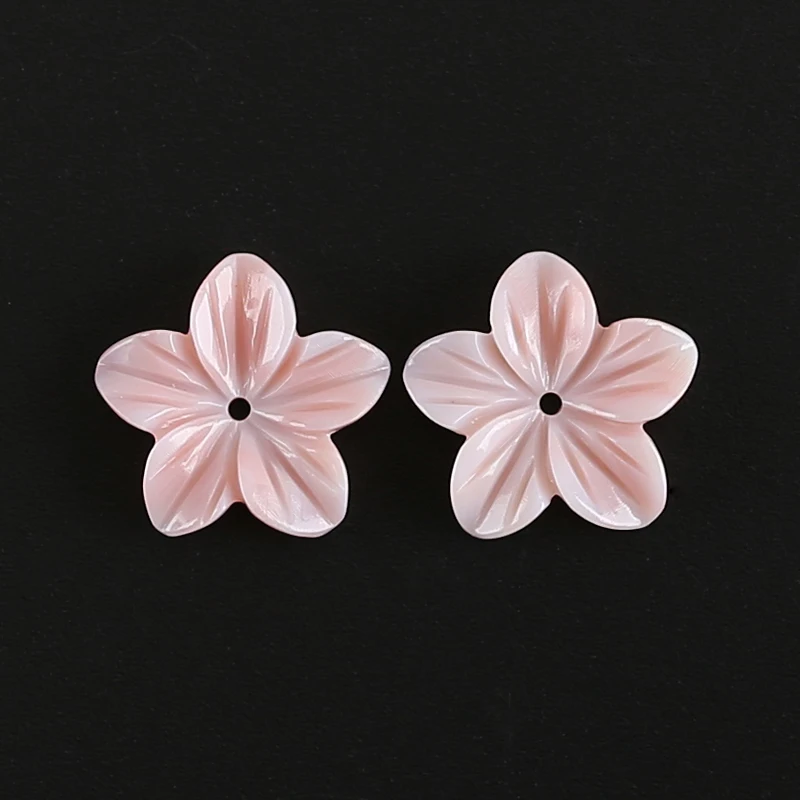 Natural Pink Conch Shell Flower Carving Matched Pair Beads for Jewelry Making, Wholesale Jewelry Gift DIY Earring Bracelet
Natural Pink Conch Shell Flower Carving Matched Pair Beads for Jewelry Making, Wholesale Jewelry Gift DIY Earring Bracelet
