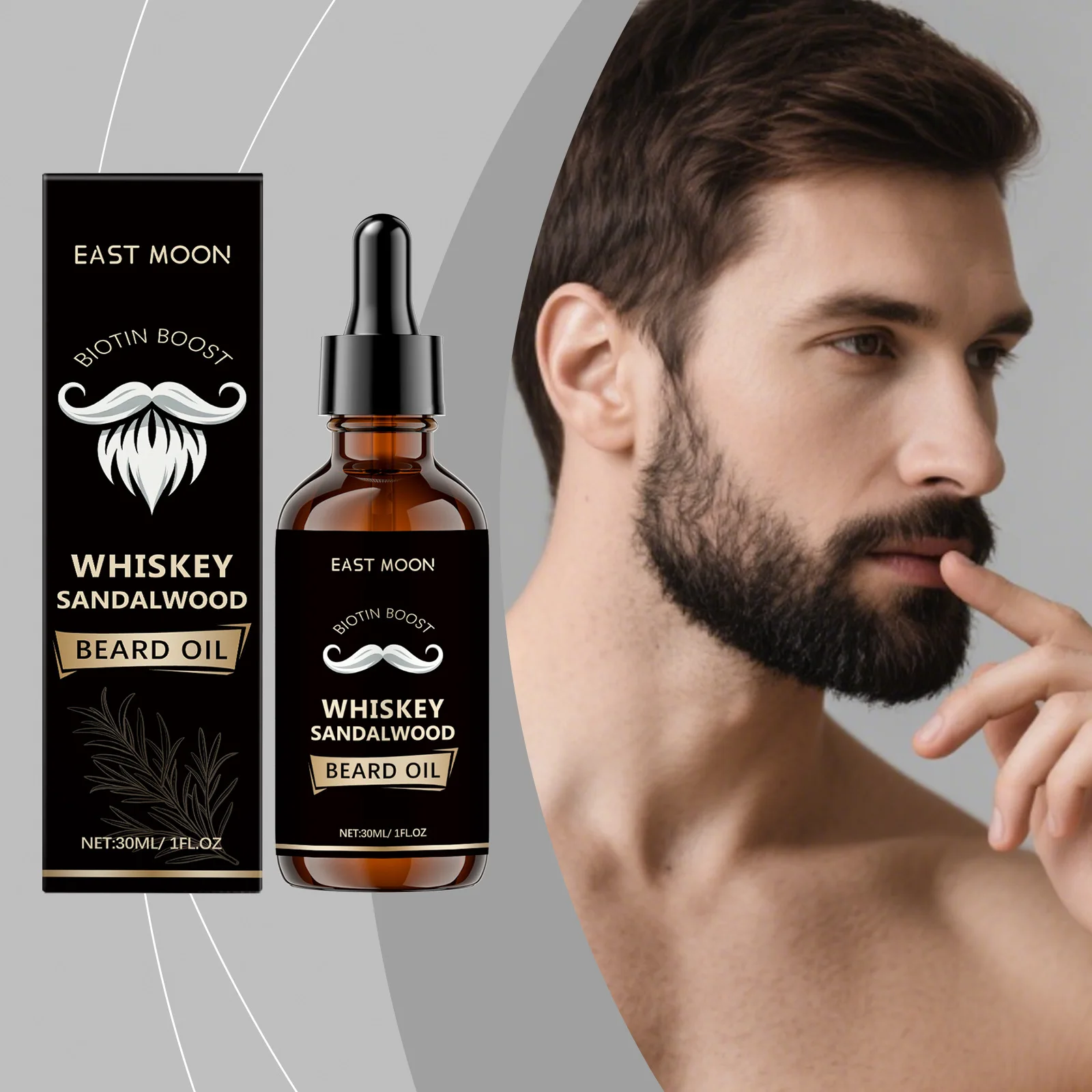 East Moon Rosemary Beard Care Oil Grooming Softening Strengthen Styling Effectively Nourish Daily Care Man Beard Essential Oils
East Moon Rosemary Beard Care Oil Grooming Softening Strengthen Styling Effectively Nourish Daily Care Man Beard Essential Oils