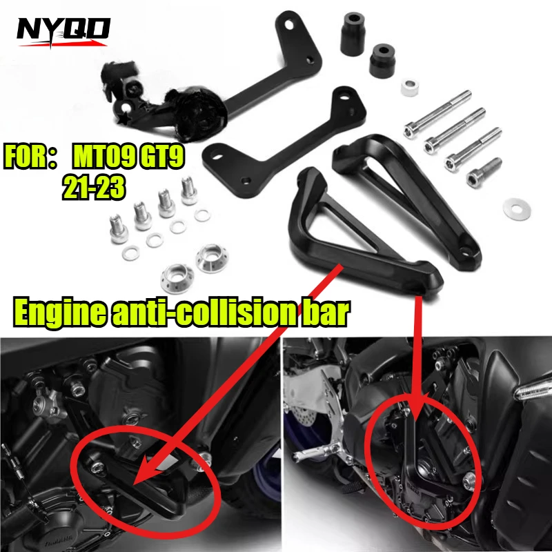Motorcycle Falling Engine Protetive Guard Cover Crash Bar Frame Protector Bumper Fits For MT-09 MT09 SP 오토바이 핸드가드
Motorcycle Falling Engine Protetive Guard Cover Crash Bar Frame Protector Bumper Fits For MT-09 MT09 SP 오토바이 핸드가드