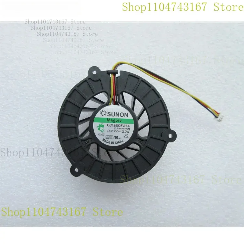 New Original CPU cooling fan for ASRock Vision 3D HTPC X 471D HT 420d mini PC Sunon GC 125025 VH-A 13. b4520.f.gn dc12v 2.0W 3pi
New Original CPU cooling fan for ASRock Vision 3D HTPC X 471D HT 420d mini PC Sunon GC 125025 VH-A 13. b4520.f.gn dc12v 2.0W 3pi