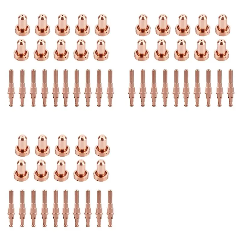 ABGG-30Pcs 9-8210 Plasma Nozzle 10Pcs 9-8215 Plasma Electrode Fit For Thermal Dynamics SL60/SL100 Cutting Torch Consumables
ABGG-30Pcs 9-8210 Plasma Nozzle 10Pcs 9-8215 Plasma Electrode Fit For Thermal Dynamics SL60/SL100 Cutting Torch Consumables