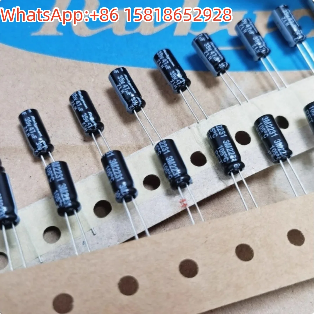 50pcs 35V47UF 5X11 Japan Ruby ZLH High Frequency Low Resistance Original Electrolytic Capacitor 47UF 35V
50pcs 35V47UF 5X11 Japan Ruby ZLH High Frequency Low Resistance Original Electrolytic Capacitor 47UF 35V