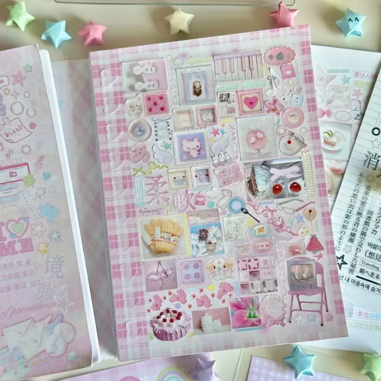 Retro Korean Sticker Book Lyrical Poems Dedicated Dreams Sticker Book Cute Handbook DIY Decorative Puzzle Stickers Birthday Gift
Retro Korean Sticker Book Lyrical Poems Dedicated Dreams Sticker Book Cute Handbook DIY Decorative Puzzle Stickers Birthday Gift