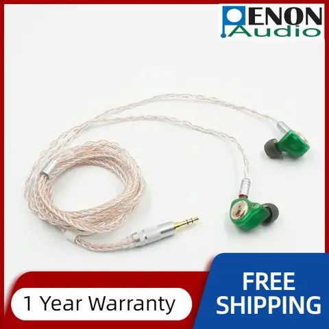 TFZ King LTD 12mm Graphene Driver 16ohm 2Pin 0.78mm HiFi Audiophile In-ear Earphone IEM with Detachable Silver-plated Cable