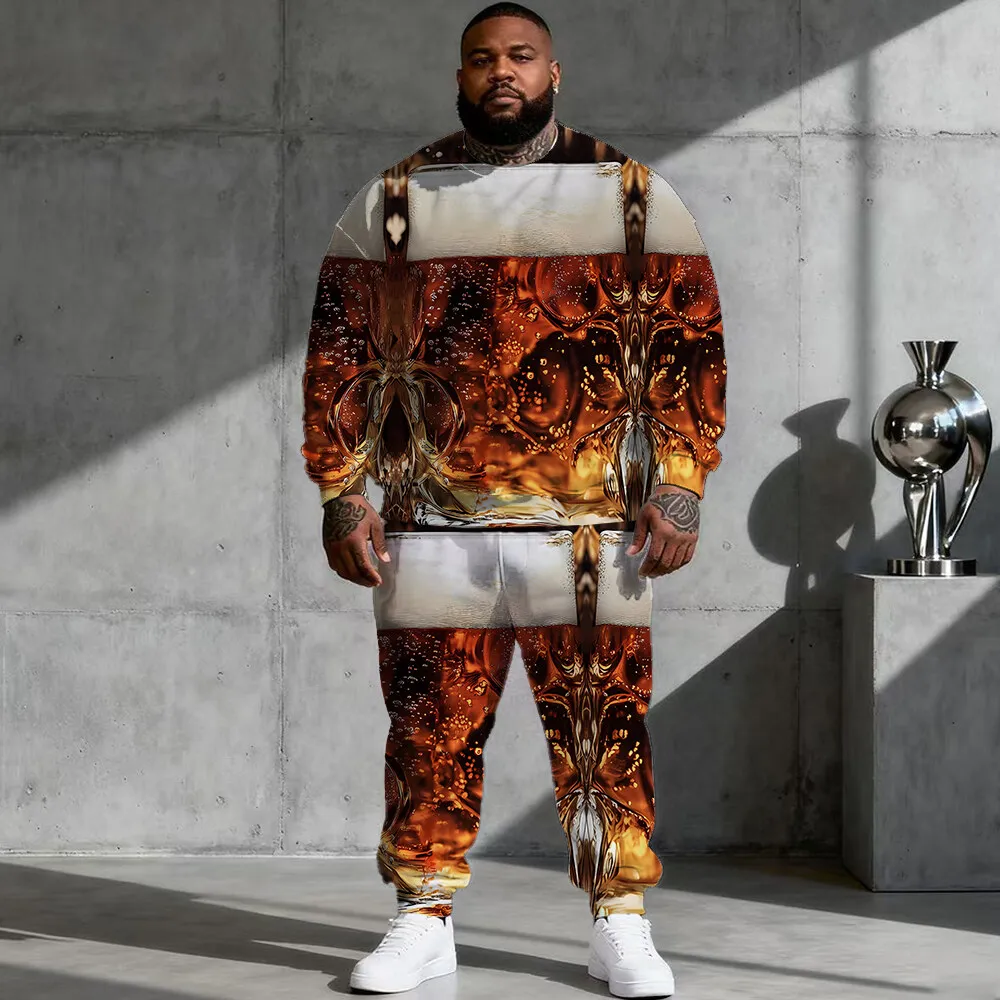 Комплект мужской толстовки больших размеров S-9xl: Visual Pop — 2 предмета Bold-Chic, мягкая теплая ткань, высокоударный графический принт G
Комплект мужской толстовки больших размеров S-9xl: Visual Pop — 2 предмета Bold-Chic, мягкая теплая ткань, высокоударный графический принт G