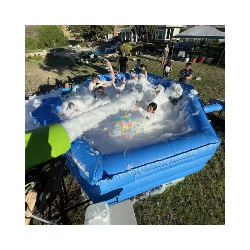 Commercial Outdoor Snow Foam Pool with Machine Inflatable Foam Pit Arena
Commercial Outdoor Snow Foam Pool with Machine Inflatable Foam Pit Arena