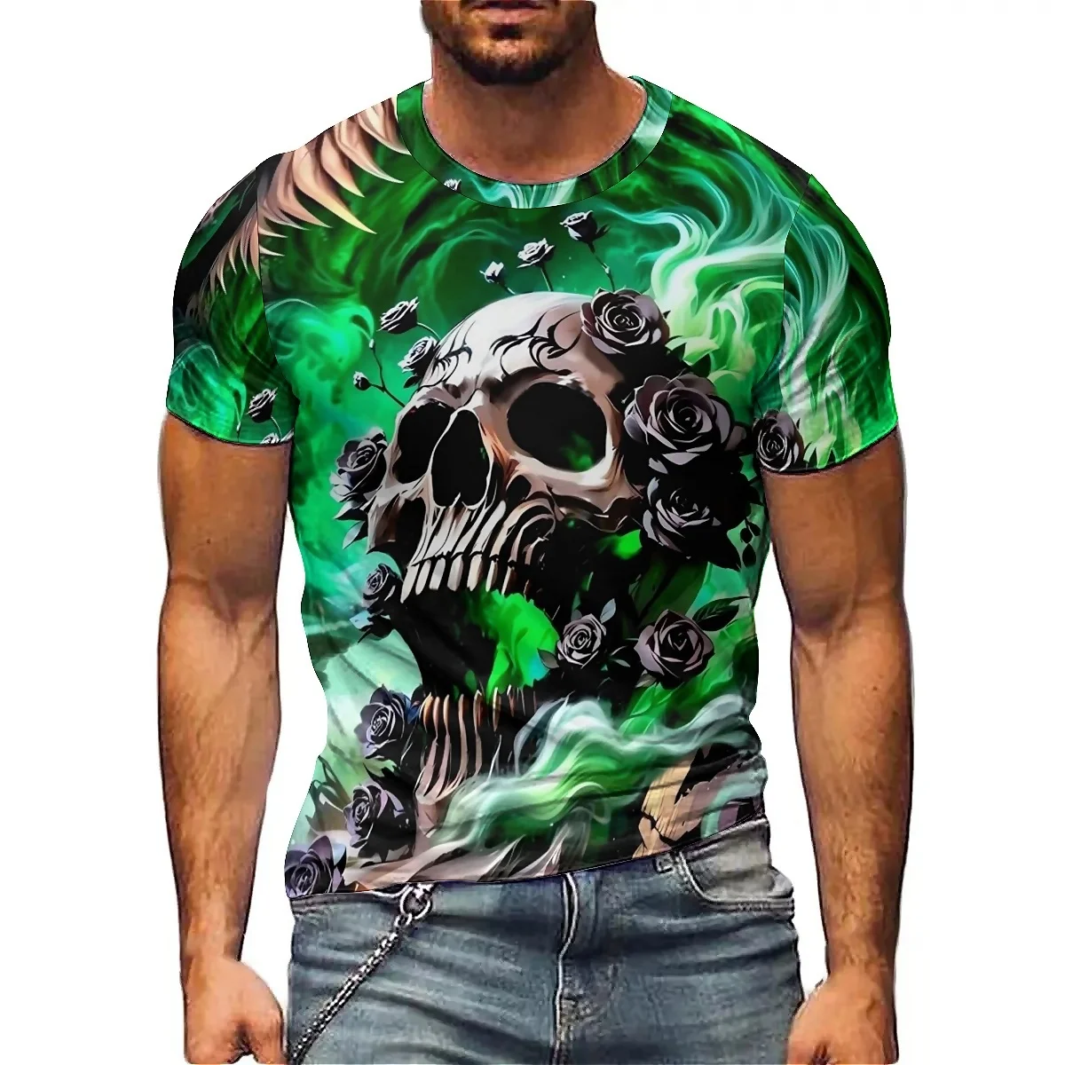 Designer's New Theme Clothing Men's 3D Printed Short Sleeve T-Shirt - Party Style
Designer's New Theme Clothing Men's 3D Printed Short Sleeve T-Shirt - Party Style