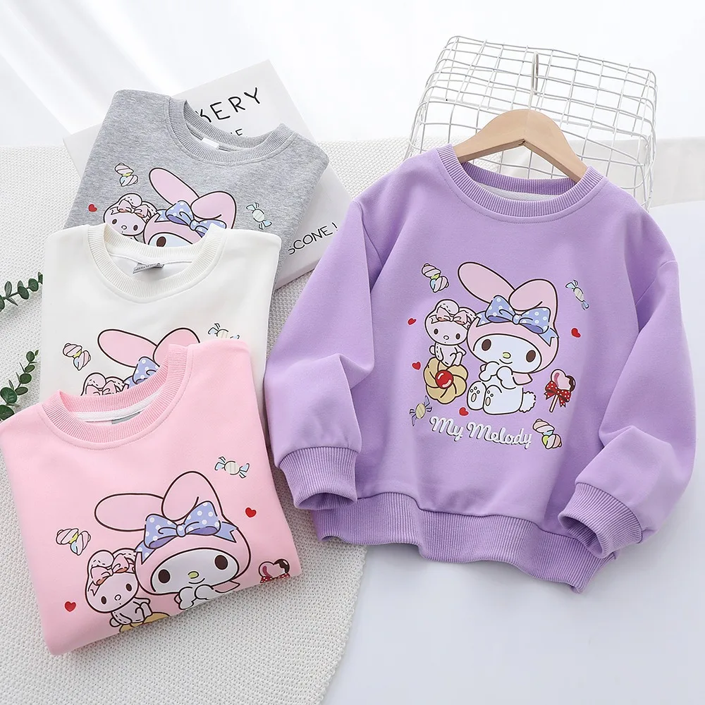 Girly Heart Kawaii Sanrio Ins My Melody Casual Long Sleeve Hoodie Cute Cartoon Spring Autumn Shirt Clothing Gifts for Kids
Girly Heart Kawaii Sanrio Ins My Melody Casual Long Sleeve Hoodie Cute Cartoon Spring Autumn Shirt Clothing Gifts for Kids