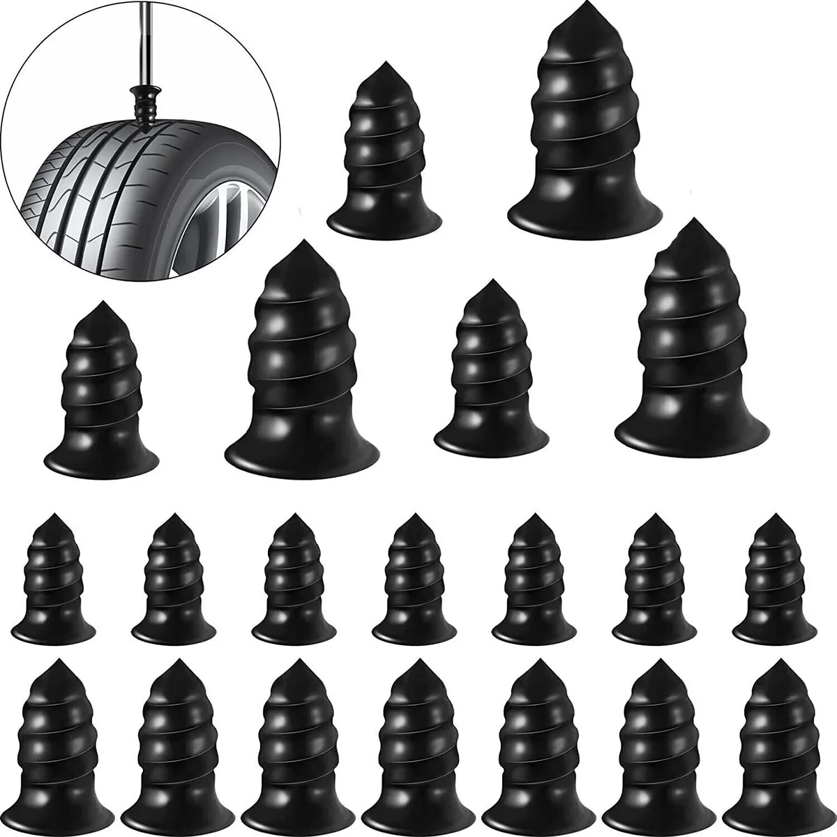 80Pcs Car Motorcycle Vacuum Tyre Repair Nails Truck Scooter Bike Universal Tire Puncture Repair Rubber Metal Nails Accessory DIY
80Pcs Car Motorcycle Vacuum Tyre Repair Nails Truck Scooter Bike Universal Tire Puncture Repair Rubber Metal Nails Accessory DIY