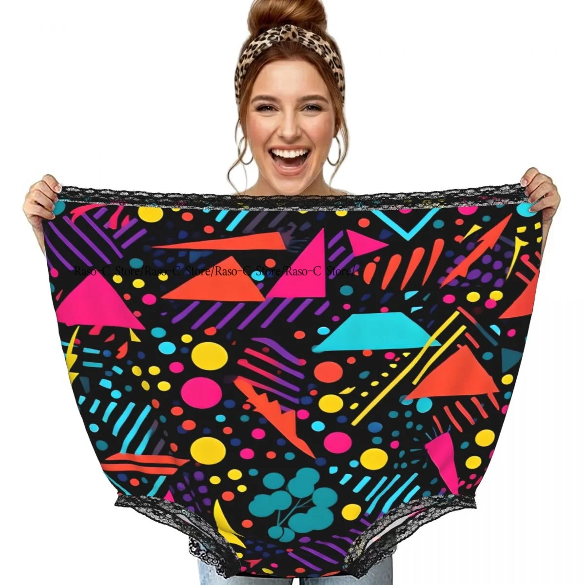 Funny Granny Underwear Geometric Retro 80 90s Gag Gift Granny Panties
Funny Granny Underwear Geometric Retro 80 90s Gag Gift Granny Panties