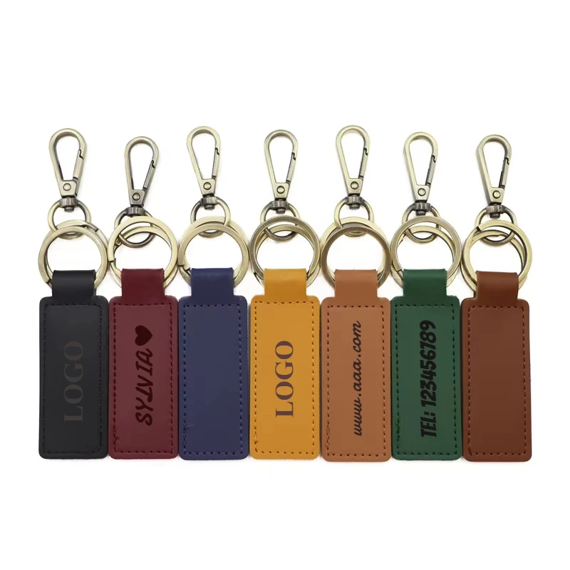 Vintage Leather Keychain Laser Engrave Custom LOGO Text Name Personalized Key Chain for Women Men Car Lovers Company Family
Vintage Leather Keychain Laser Engrave Custom LOGO Text Name Personalized Key Chain for Women Men Car Lovers Company Family