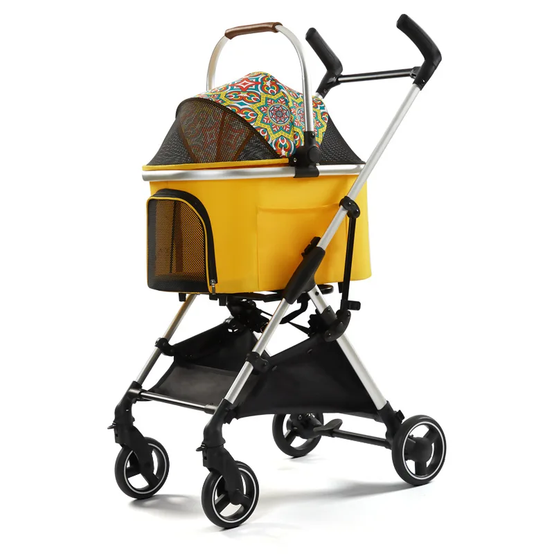 STLF2-in-1 Eco-friendly Pet Stroller Foldable Lightweight Detachable Carrier 4 Wheel ABS Oxford Fabric Travel Wagon for Small Me
STLF2-in-1 Eco-friendly Pet Stroller Foldable Lightweight Detachable Carrier 4 Wheel ABS Oxford Fabric Travel Wagon for Small Me