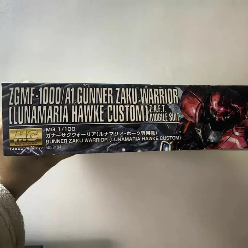 Bandai MG 1/100 Gundam SEED Bombardment Type Zaku Warrior Lunamaria Plastic Model Cool Gift Mecha Warrior Figure Educational Toy
Bandai MG 1/100 Gundam SEED Bombardment Type Zaku Warrior Lunamaria Plastic Model Cool Gift Mecha Warrior Figure Educational Toy