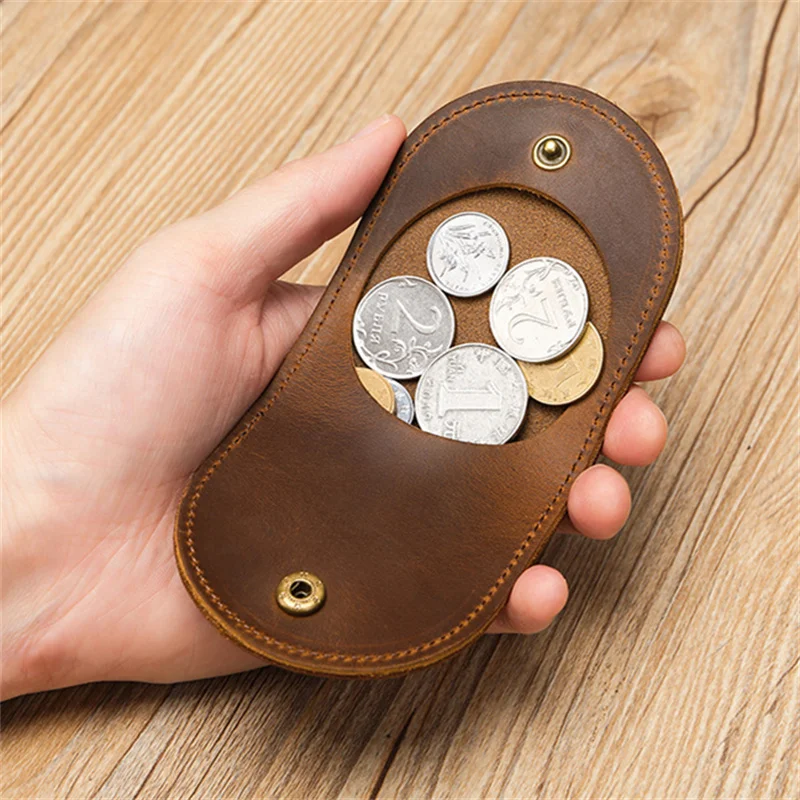 Mini Retro Handmade Coin Purse Unisex Cowhide Credit Card Holder Vintage Wallet Multifunctional Female Small Coin Bag Key Pocket
Mini Retro Handmade Coin Purse Unisex Cowhide Credit Card Holder Vintage Wallet Multifunctional Female Small Coin Bag Key Pocket