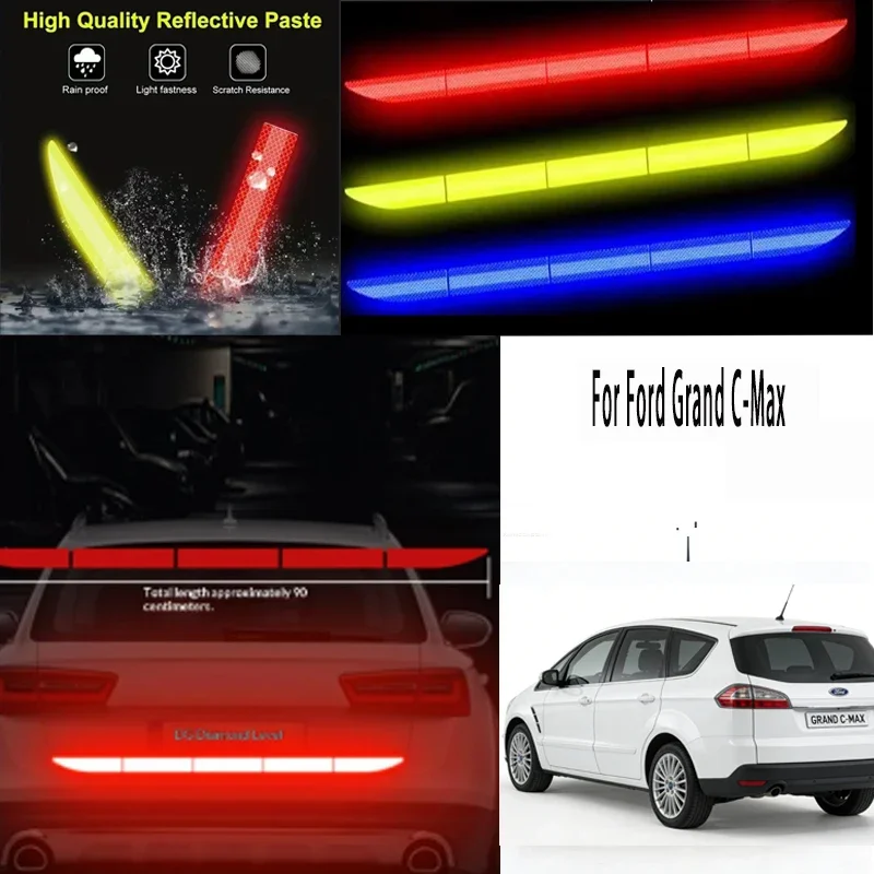 For Ford Grand C-Max 1pcs Reflective Warning Safety Tape-Car Trunk Anti-Collision
For Ford Grand C-Max 1pcs Reflective Warning Safety Tape-Car Trunk Anti-Collision
