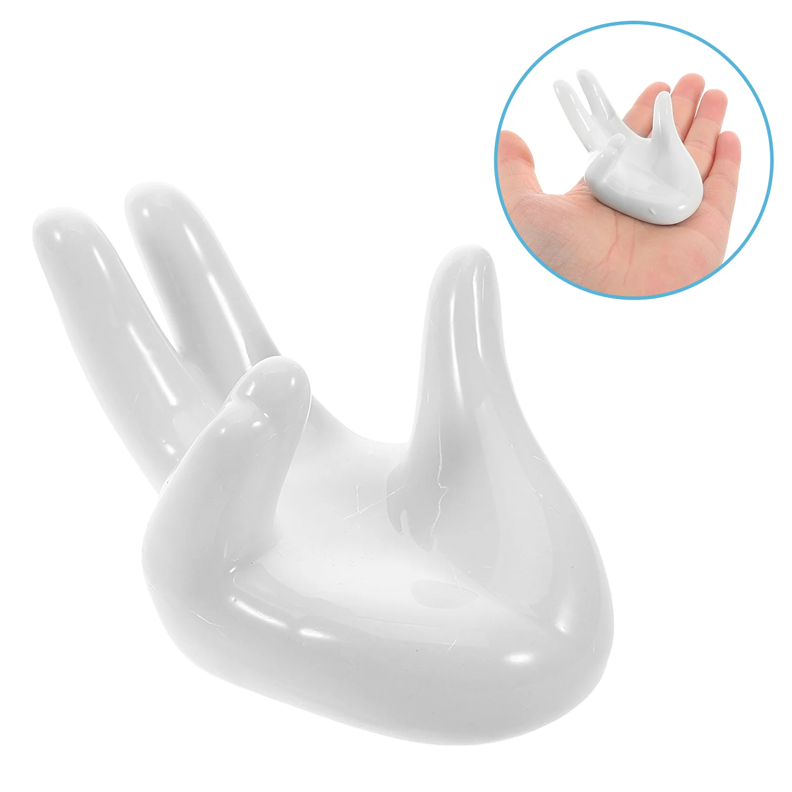 3pcs Easter Cup Holder Ceramic Hand Shaped Soft Boiled Decorative Display Tray Rack Home Office countertop
3pcs Easter Cup Holder Ceramic Hand Shaped Soft Boiled Decorative Display Tray Rack Home Office countertop