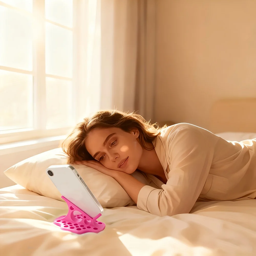 Sleeping Phone Holder Non Slip Adjustable Ergonomic Arc Base Anti Fall Durable PP For Bedroom Living Room Christmas Gift
Sleeping Phone Holder Non Slip Adjustable Ergonomic Arc Base Anti Fall Durable PP For Bedroom Living Room Christmas Gift