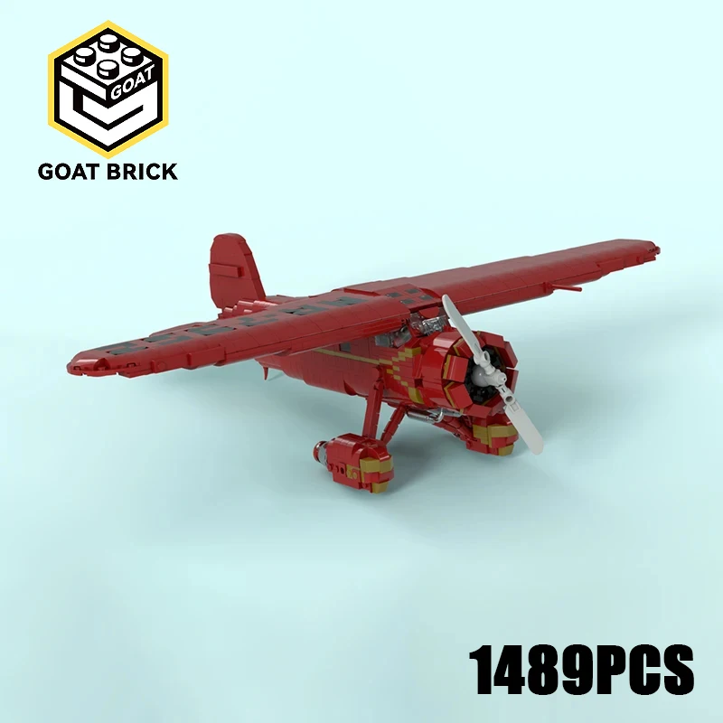 Новые строительные блоки Moc Lockheed Vega 5B, модульные строительные блоки в самолете, детские игрушки, набор «сделай сам», сборка! 
Новые строительные блоки Moc Lockheed Vega 5B, модульные строительные блоки в самолете, детские игрушки, набор «сделай сам», сборка!