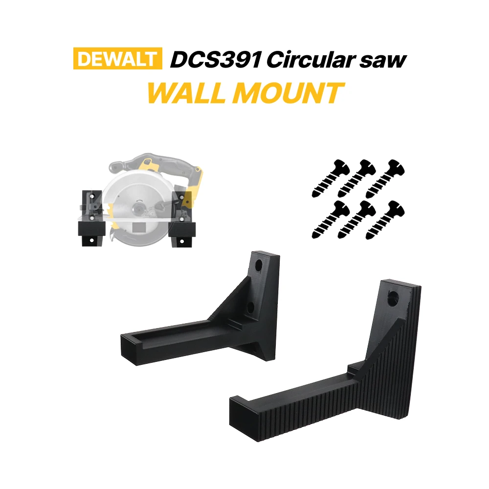 Circular Saw Wall Mount Organizer Compatible with DEWALT DCS391
Circular Saw Wall Mount Organizer Compatible with DEWALT DCS391