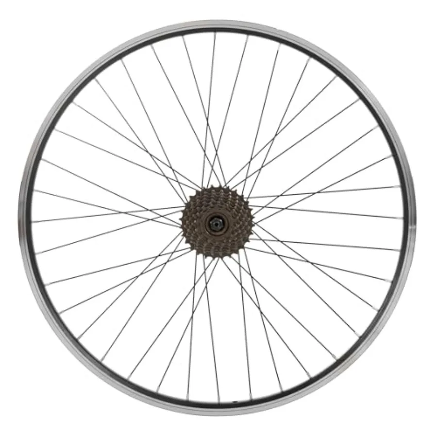 27.5" x 1.75" Alloy Bike Rim for 1.75 to 2.215 Inch Tire, Front & Back MTB Wheelset for Dis Brake with 7 Speed Freewheel, Bolt On Axle, Bicycle Accessories for Adult Bikes
27.5" x 1.75" Alloy Bike Rim for 1.75 to 2.215 Inch Tire, Front & Back MTB Wheelset for Dis Brake with 7 Speed Freewheel, Bolt On Axle, Bicycle Accessories for Adult Bikes