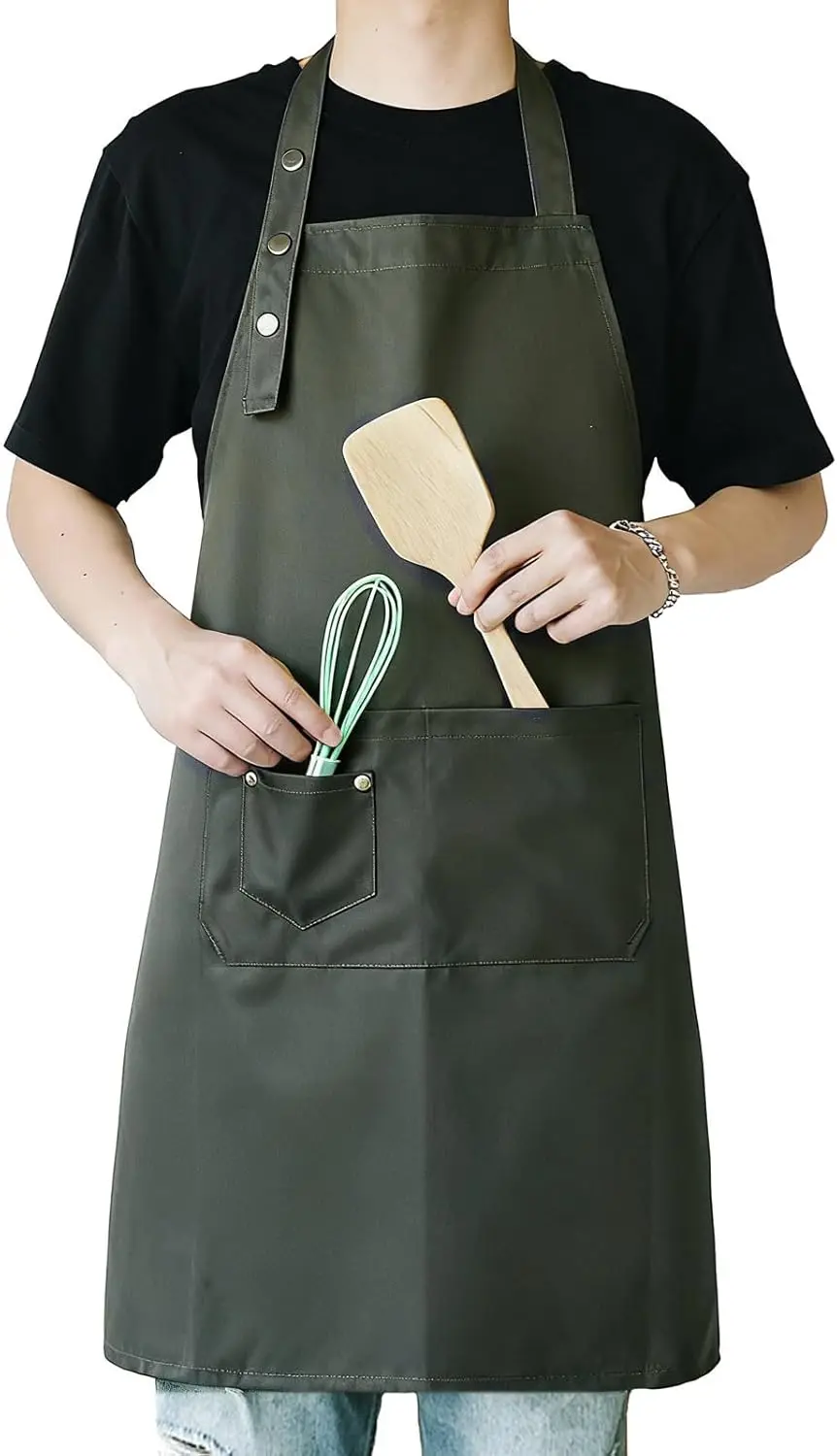 Waterproof Green Art Apron for Painting Pottery Ceramics, Kitchen Cooking Apron for Men and Women
Waterproof Green Art Apron for Painting Pottery Ceramics, Kitchen Cooking Apron for Men and Women