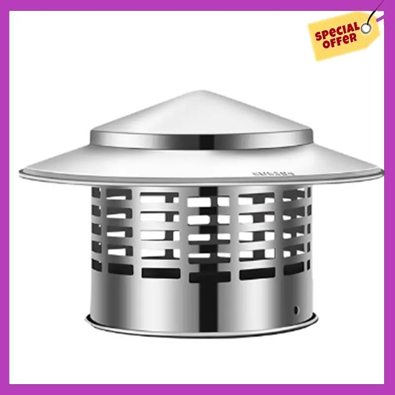 HFIL-Round Chimney Cap Stainless Steel Tapered Top Chimney Cap With Screen Outside Roof Fireplace Screen Cover
HFIL-Round Chimney Cap Stainless Steel Tapered Top Chimney Cap With Screen Outside Roof Fireplace Screen Cover