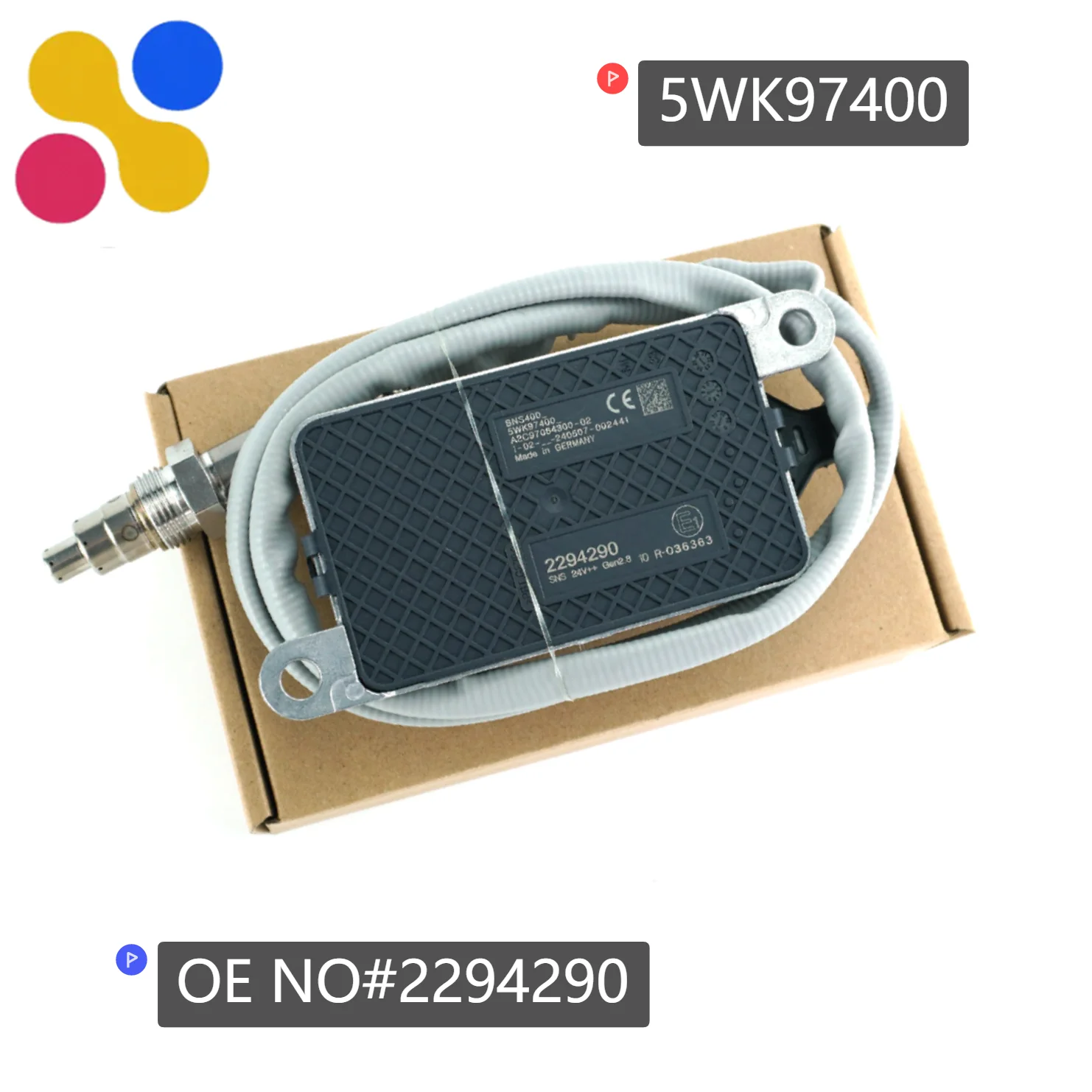 FOR Scania Nox Sensor 2294290/2064768/2247380/2296800 5WK9 7400 5WK97400 2294290 Nox Sensor For Scania Motor Truck Accessoires
FOR Scania Nox Sensor 2294290/2064768/2247380/2296800 5WK9 7400 5WK97400 2294290 Nox Sensor For Scania Motor Truck Accessoires