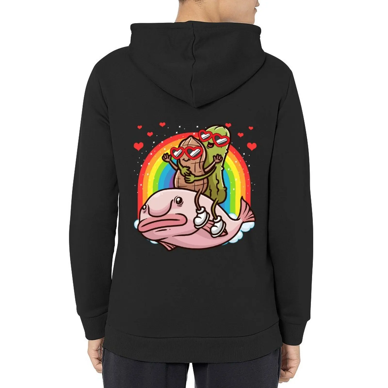 Peanut and Pickle On Blobfish Hoodie japanese style korean autumn clothes men's clothing aesthetic clothing hoodie oversize
Peanut and Pickle On Blobfish Hoodie japanese style korean autumn clothes men's clothing aesthetic clothing hoodie oversize