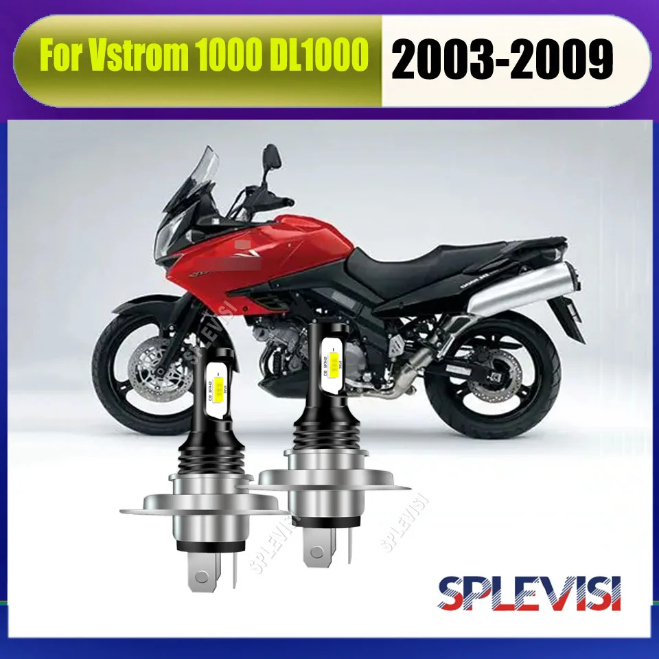 2x LED 6000K Whtie Headlight Motorcycle Lighting Accessories For Suzuki Vstrom 1000 DL1000 2003 2004 2005 2006 2007 2008 2009
2x LED 6000K Whtie Headlight Motorcycle Lighting Accessories For Suzuki Vstrom 1000 DL1000 2003 2004 2005 2006 2007 2008 2009