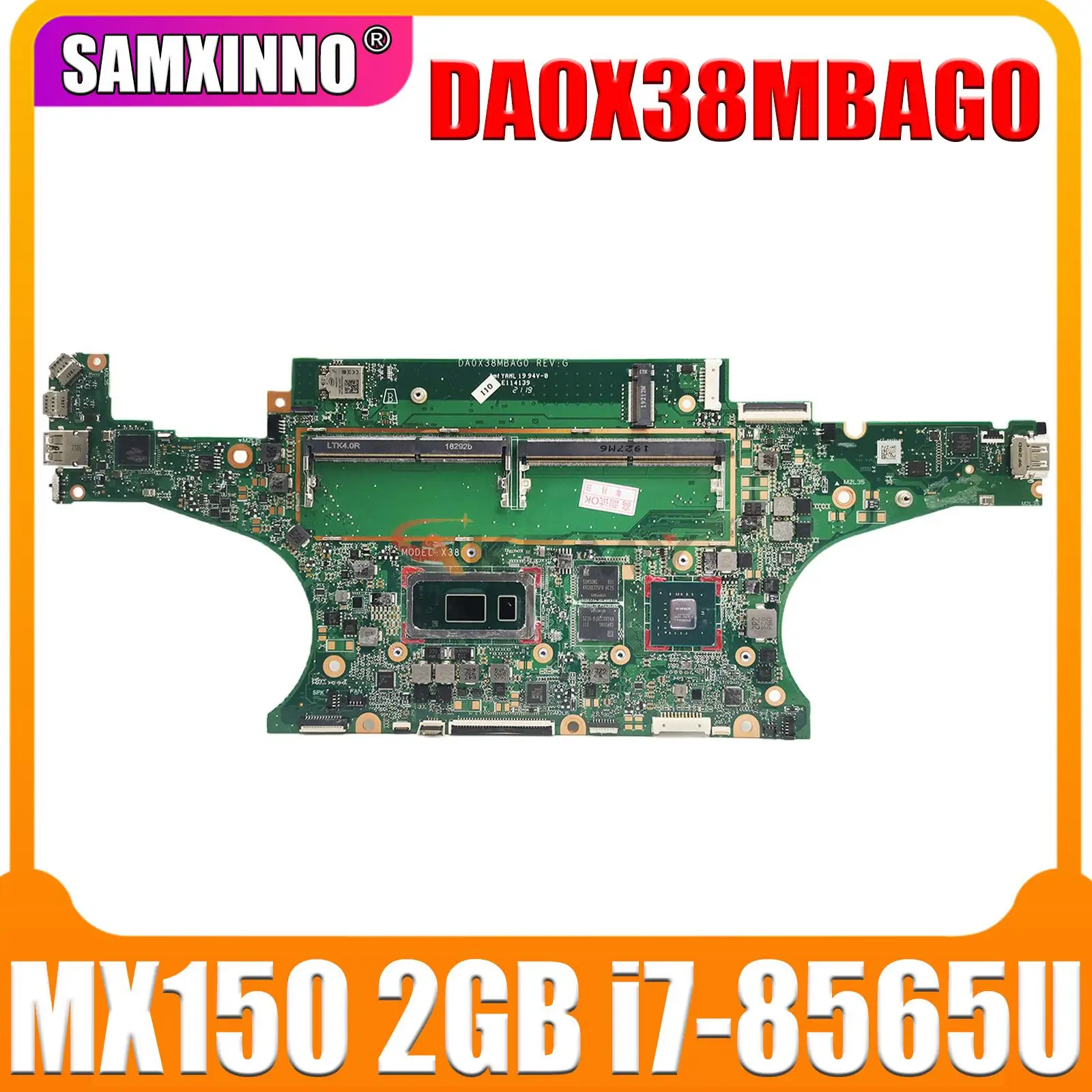 Материнская плата для ноутбука HP Spectre X360 15-DF DA0X38MBAG0 SREJP i7-8565U MX150 GPU N17S-G1-A1 L38128-601, материнская плата для ноутбука
Материнская плата для ноутбука HP Spectre X360 15-DF DA0X38MBAG0 SREJP i7-8565U MX150 GPU N17S-G1-A1 L38128-601, материнская плата для ноутбука