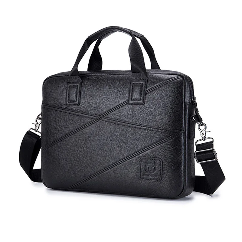 New Genuine Leather Men's Bag briefcase Male 14inch laptop bag natural Leather for men Messenger bags men's briefcases Handbag
New Genuine Leather Men's Bag briefcase Male 14inch laptop bag natural Leather for men Messenger bags men's briefcases Handbag