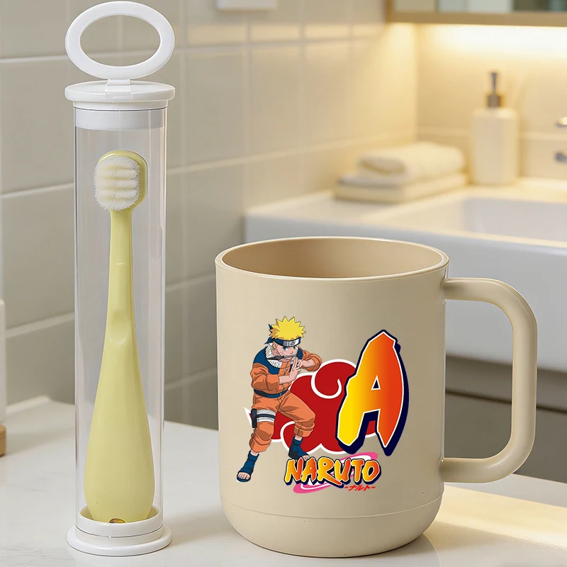 Naruto Children Teeth Cup Toothbrush 2pcs Set Boy Girl Anime Letter Print Mouthwash Cup Cartoon Toothbrush Cups Water Mug Gift
Naruto Children Teeth Cup Toothbrush 2pcs Set Boy Girl Anime Letter Print Mouthwash Cup Cartoon Toothbrush Cups Water Mug Gift