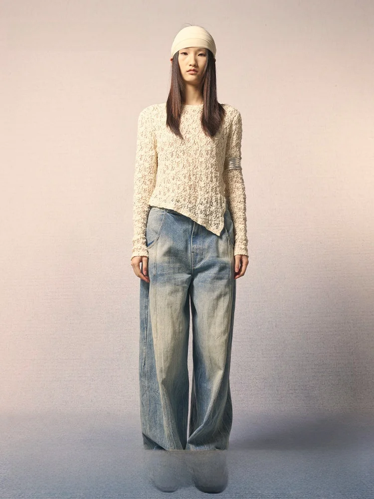 Женский базовый топ Refuse Club 25, осенне-зимняя новинка, удлиненный, с кружевными цветочными вырезами, повседневный, из смесового хлопка
Женский базовый топ Refuse Club 25, осенне-зимняя новинка, удлиненный, с кружевными цветочными вырезами, повседневный, из смесового хлопка